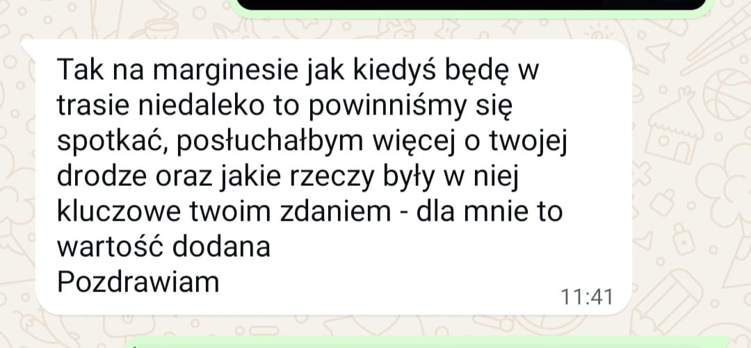 Opinia o Pawle Śniadachu — 7